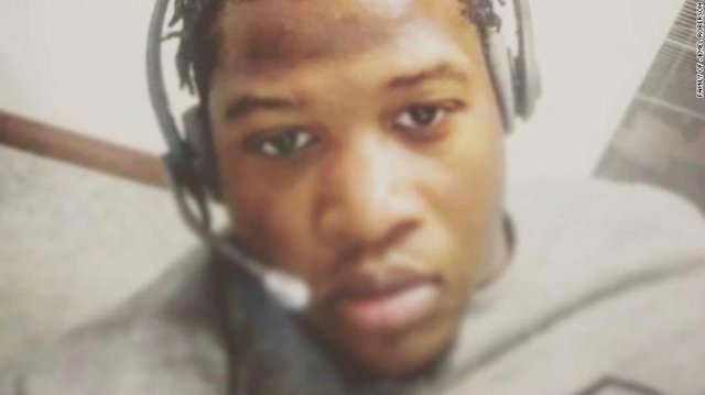 Confusion and anger after security guard holding suspect was shot by police, video shows