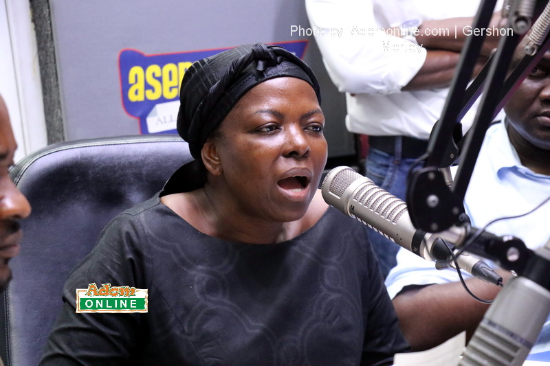 Audio: Lydia Alhassan breaks silence on ‘bloody widow’ placards