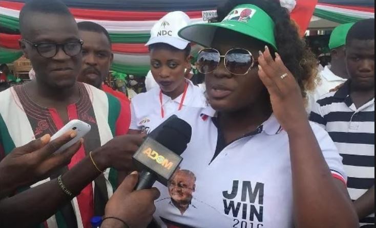 Bury me in NDC-coloured coffin when I die – Tracy Boakye