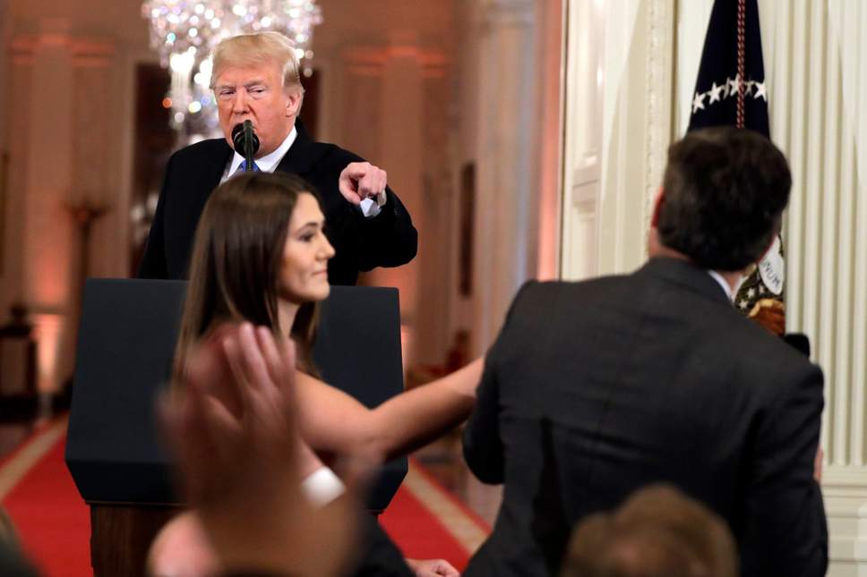 CNN sues President Trump and top White House aides for barring reporter