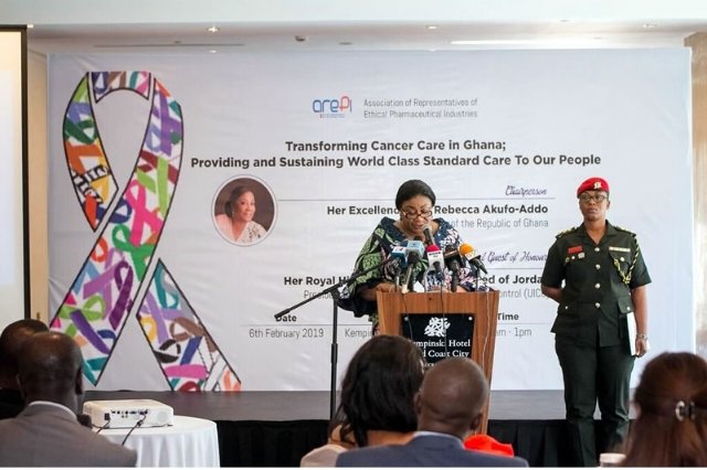 First Lady calls for proper financing mechanism for cancers