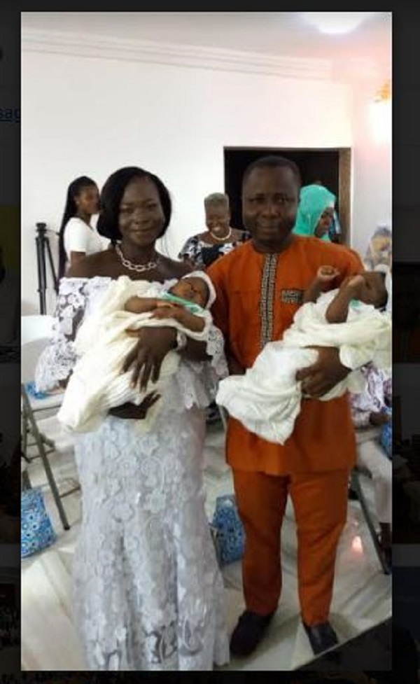 Freed inmate names twins after Journalist