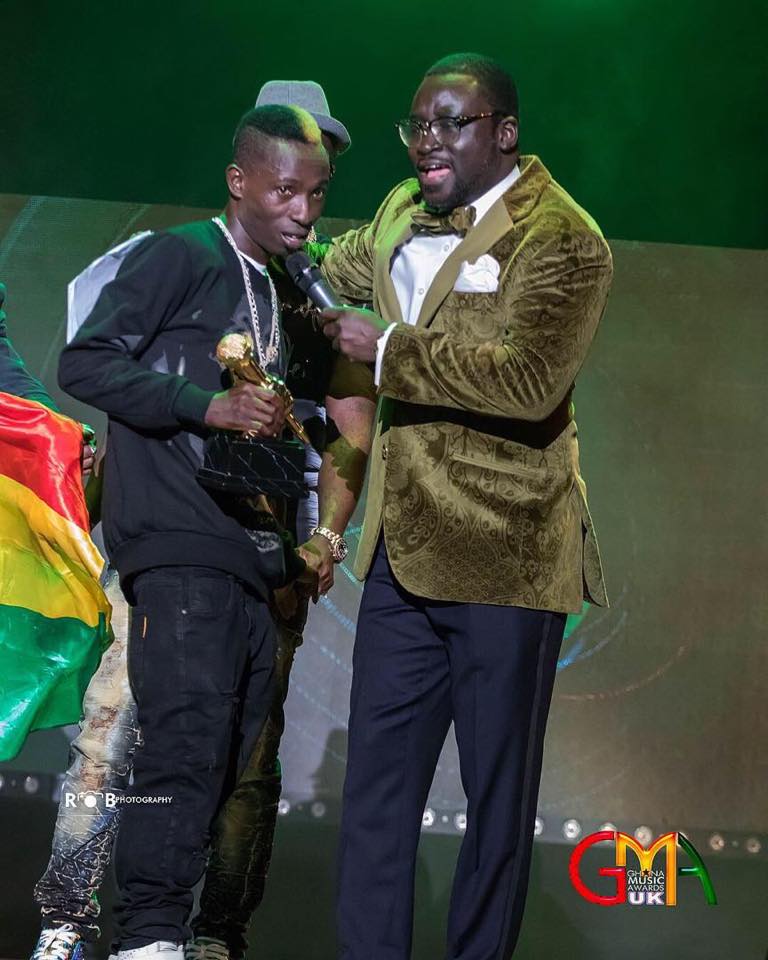 Ghana Music Awards UK 2018: Patapaa’s ‘One Corner’ is Most Popular Song of the Year