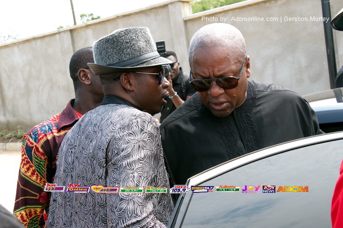PHOTO OF THE WEEK: Counsellor Lutterodt consoles ex-President Mahama over Amissah Arthur’s death
