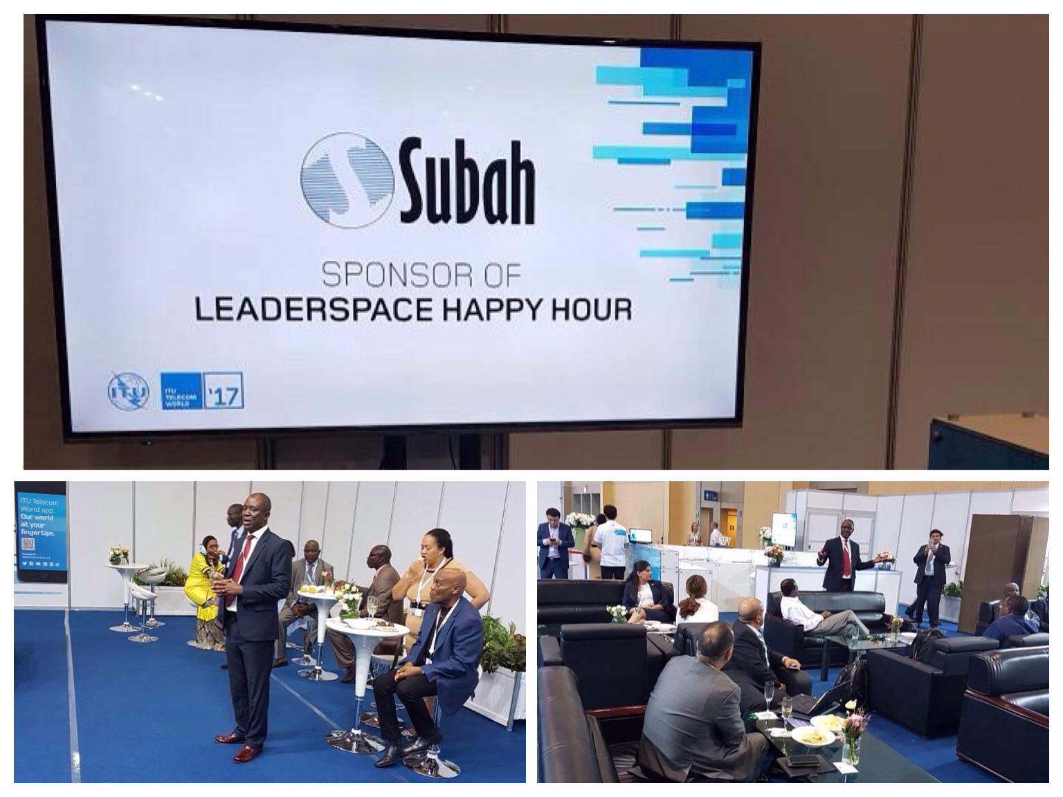 Subah holds novelty Happy Hour at ITU World, sponsors ITU App