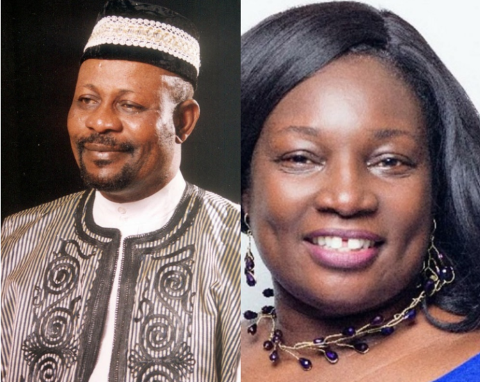 Alhaji Sidiku Buari and Diana Hopeson