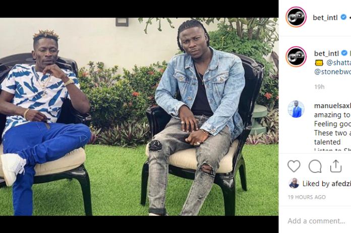 Bet congratulates Shatta Wale and Stonebwoy