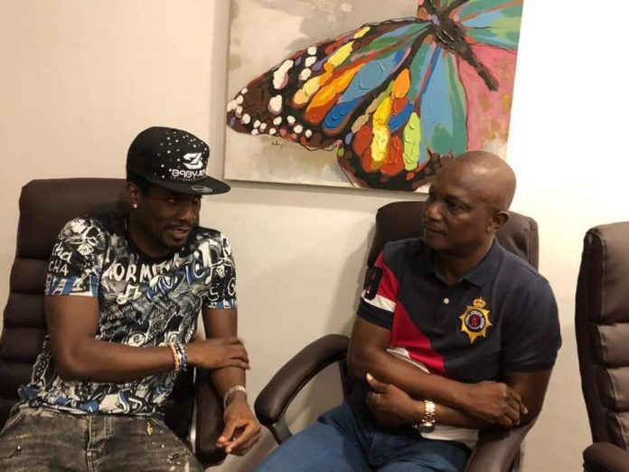 Asamoah Gyan and Kwesi Appiah Asamoah Gyan and Kwesi Appiah