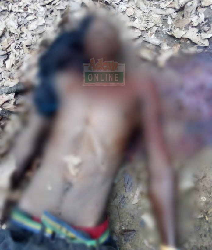 man butchered man butchered