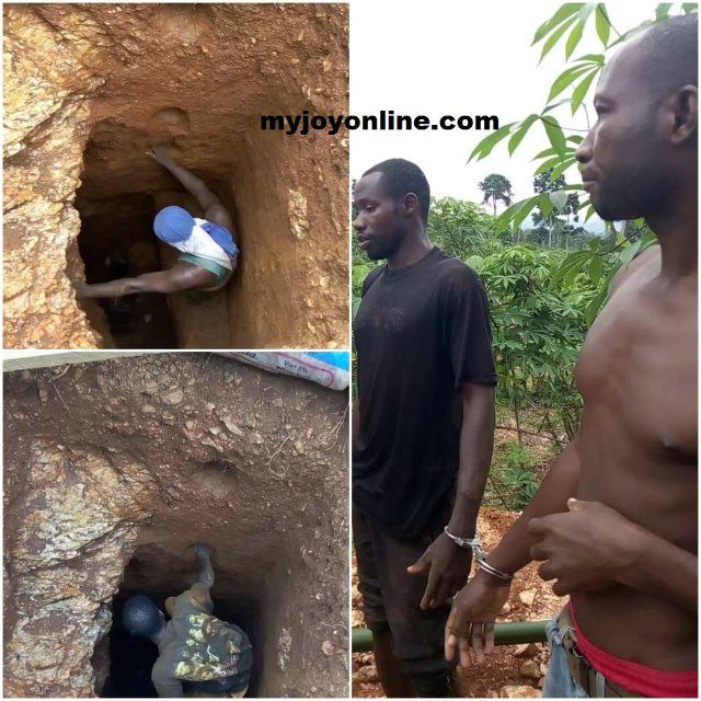 Illegal miners