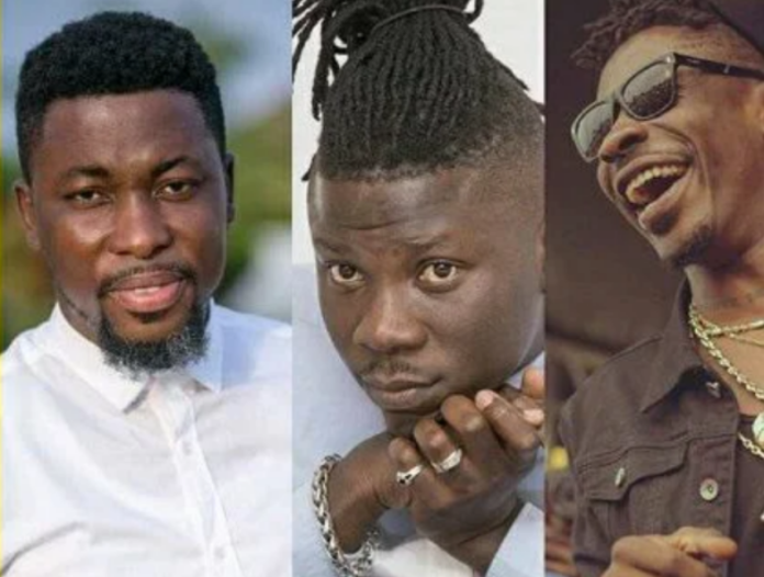 Kwame A Plus, Stonebwoy, and Shatta Wale