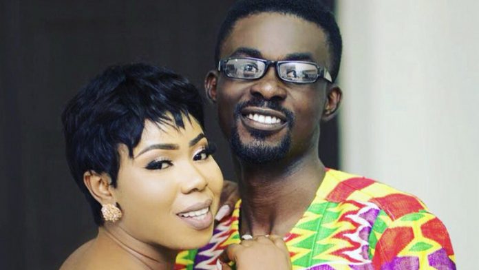 Photo: NAM 1’s wife comes out of hiding; Eulogises husband on birthday