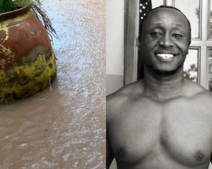 Reggie Rockstone's house flooded
