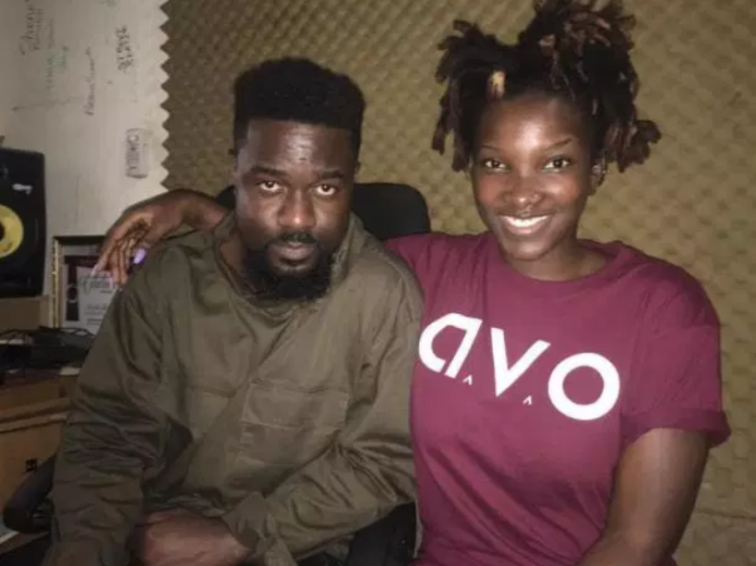 Sarkodie and late Ebony Reigns