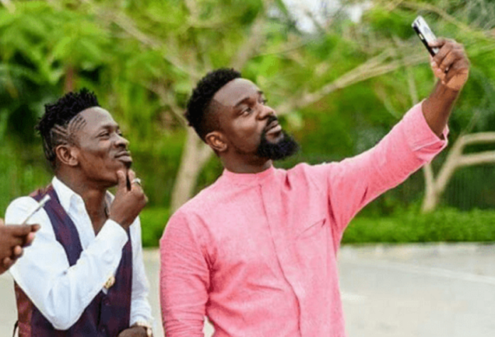 Shatta Wale and Sarkodie