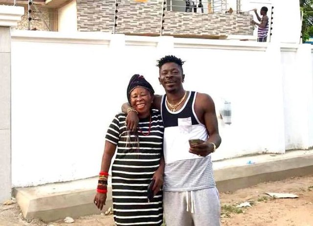 Shatta Wale and mother Shatta Wale and mother