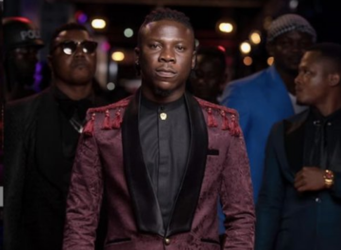 Stonebwoy is reggae dancehall artiste of the year for the fifth consecutive time