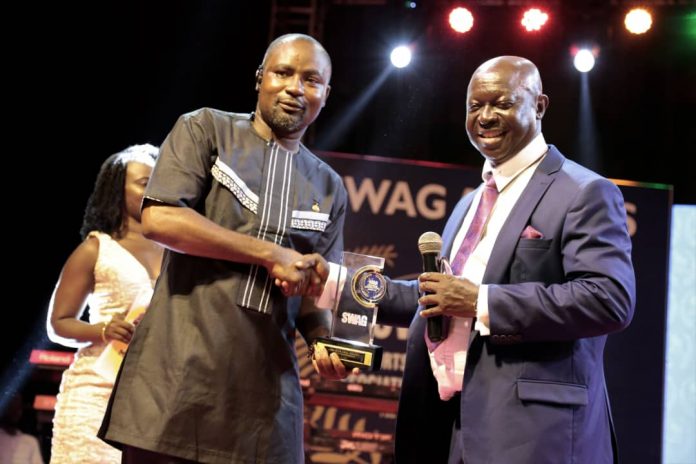SWAG President honours Charles Osei Asibey﻿