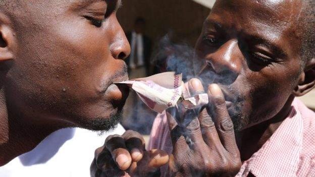 The Zimbabwe dollar was scrapped after it became almost completely worthless The Zimbabwe dollar was scrapped after it became almost completely worthless