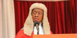 Former Chief Justice, Justice Sophia Akuffo