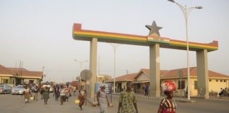 Ghana Togo border