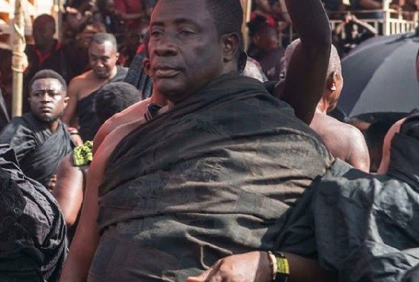 Akyamfuo Kwame Akowua was destooled last week by the Asantehene Akyamfuo Kwame Akowua was destooled last week by the Asantehene