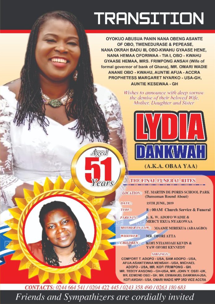 Lydia Dankwah Lydia Dankwah