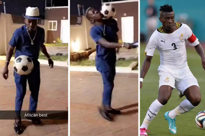 Shatta Wale and Asamoah Gyan