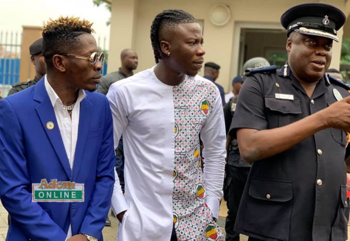 Shatta Wale and Stonebwoy press conference_6 Shatta Wale and Stonebwoy at joint press conference organised in Accra
