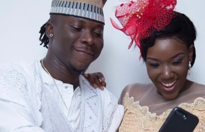 Stonebwoy & wife Louisa