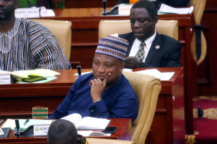 Okudzeto Ablakwa in Blue print