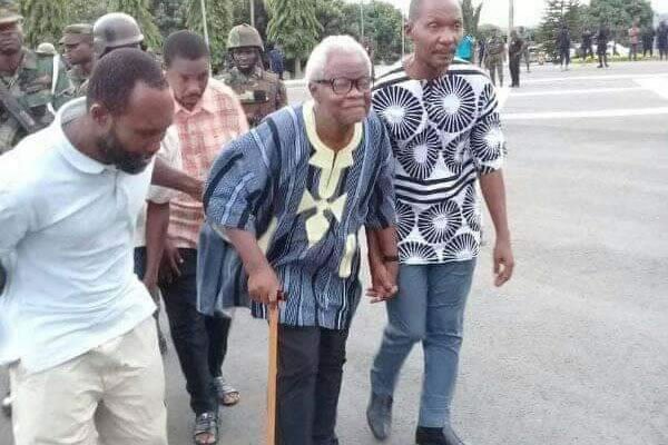 85-year-old Chairman of the group, Charles Kormi Kudzordzi was arrested with eight others. 85-year-old Chairman of the group, Charles Kormi Kudzordzi was arrested with eight others.
