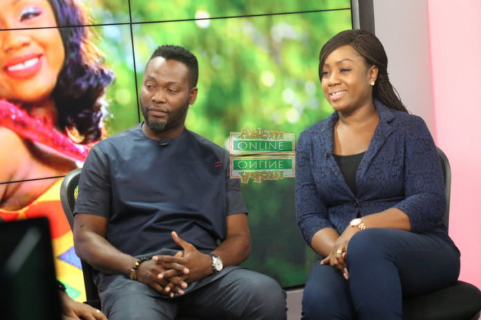 Ace Actor, Adjetey Anang and wife Elorm Anang Ace Actor, Adjetey Anang and wife Elorm Anang
