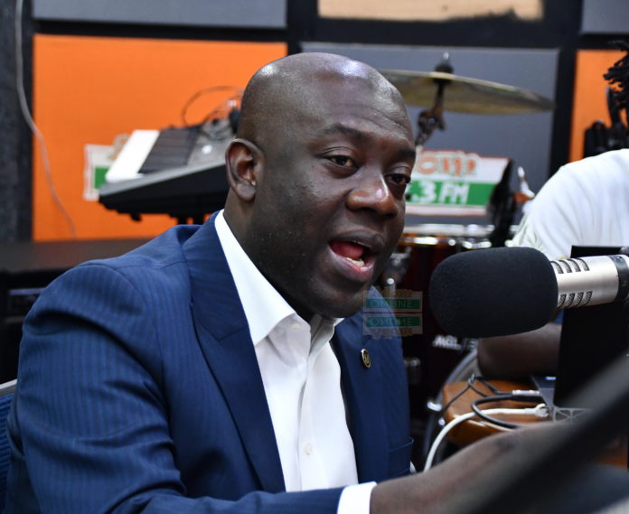 The Minister of Information, Mr Kojo Oppong Nkrumah The Minister of Information, Mr Kojo Oppong Nkrumah