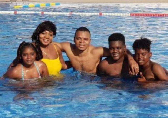 Obinim spends good time with family in Spain