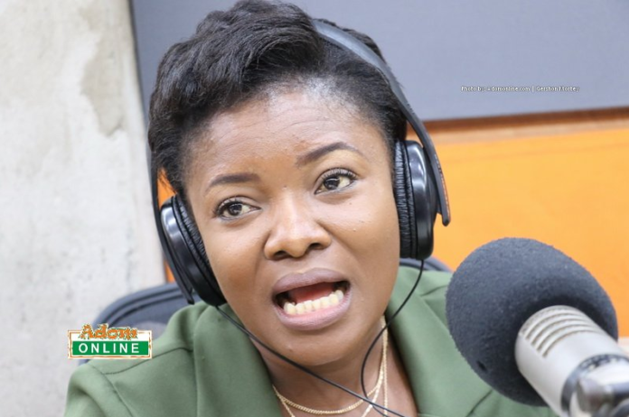 Ohemaa Mercy in Adom FM studio