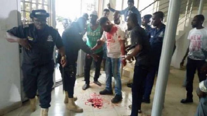 Edga Adjetey Badu sustained injury during during the counting of ballots Edga Adjetey Badu sustained injury during during the counting of ballots