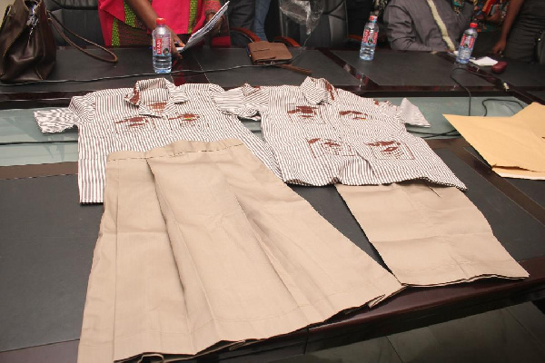 The new uniforms for JHS students The new uniforms for JHS students