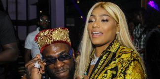 Burna Boy and his girlfriend Stefflon Don