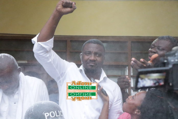 Exclusive Photos How John Dumelo, fans celebrated after winning NDC primaries (3)