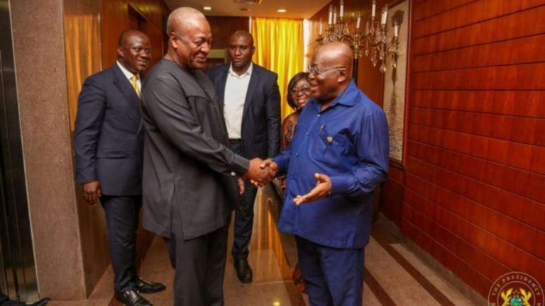 Cut over 120-size executive to 40 – Mahama tells Akufo-Addo