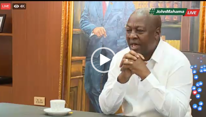 Video credit: Former President John Dramani Mahama's Facebook page