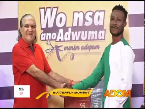 ‘Wo Nsa Ano Adwuma’: The touching words of contestant who won ‘Butterfly Moment’ on day of eviction