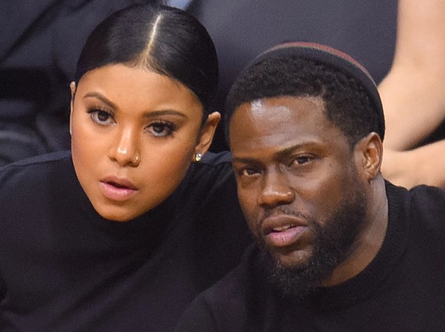 Kevin Hart and wife, Eniko Hart Kevin Hart and wife, Eniko Hart