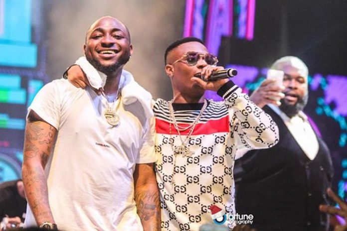 Davido and Wizkid Davido and Wizkid