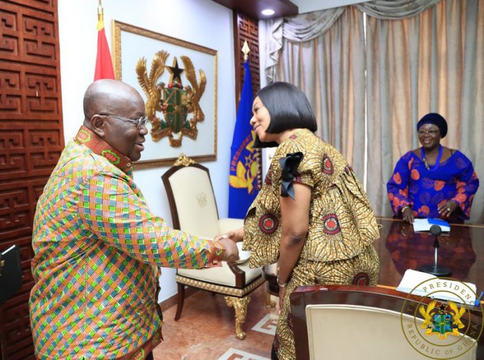 Akufo Addo and Jean Mensah EC Akufo Addo and Jean Mensah EC