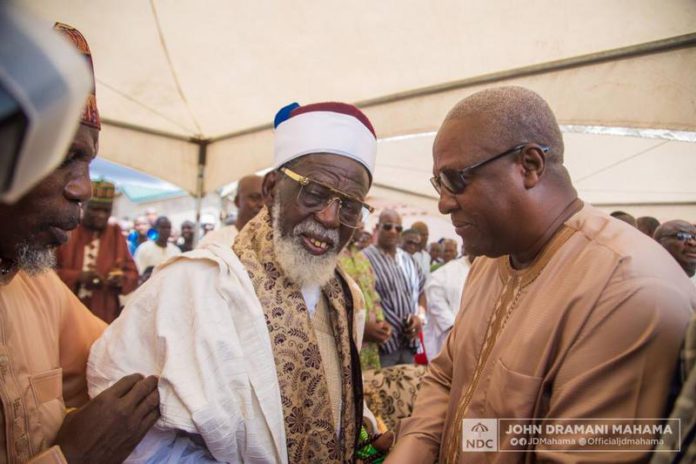 Mahama and Chief Imam Mahama and Chief Imam