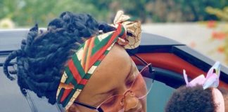 Nana Ama Macbrown and daughter