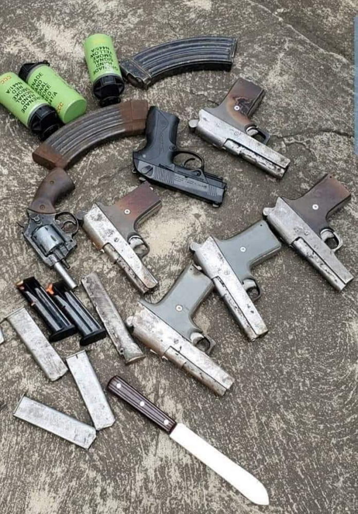 The alleged coup plotters arrested