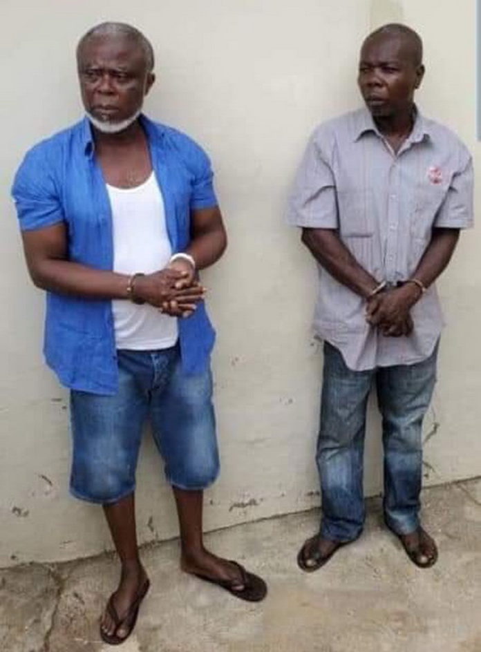 The alleged coup plotters arrested